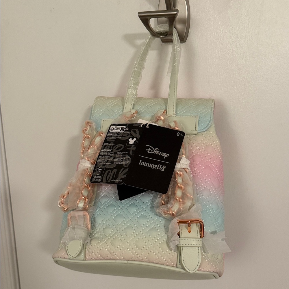 NWT Disney’s Loungefly Mickey Mouse Fair Mini Backpack - Picture 3 of 5